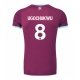 Burnley Lesley Ugochukwu #8 Replike Domaci Dres 2025-26 Kratak Rukav